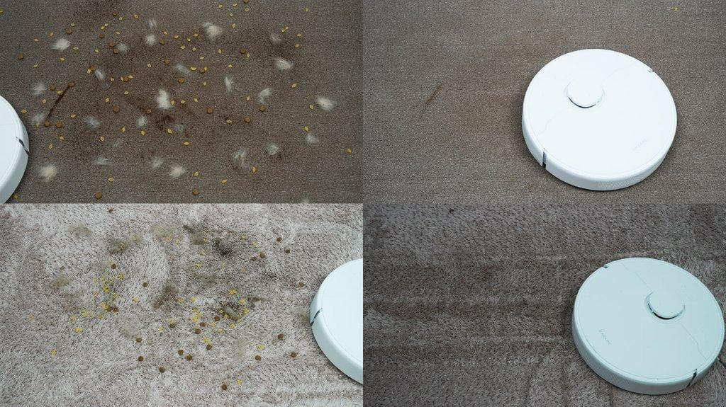 Dreame D10 Plus Gen 2: Kilimų valymas