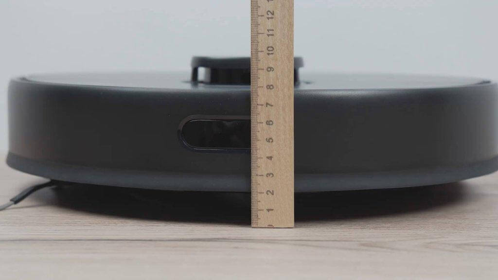 „Dreame D9 Max Gen 2“: aukštis