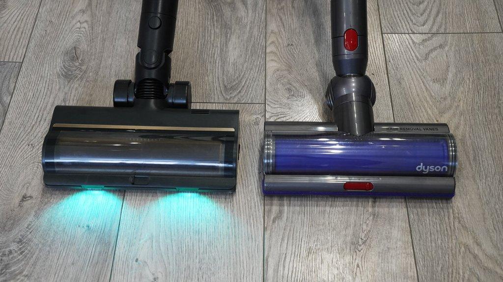Dreame Z30 y Dyson Gen5 Absolute Detect: Boquillas para alfombras
