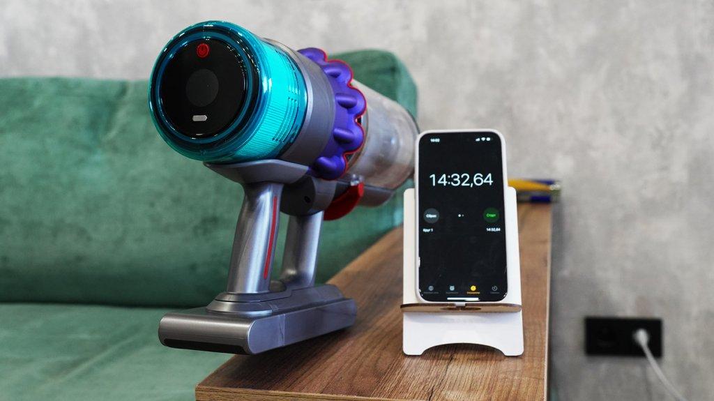 Dyson Gen5 Detect Absolute: Tiempo de ejecución