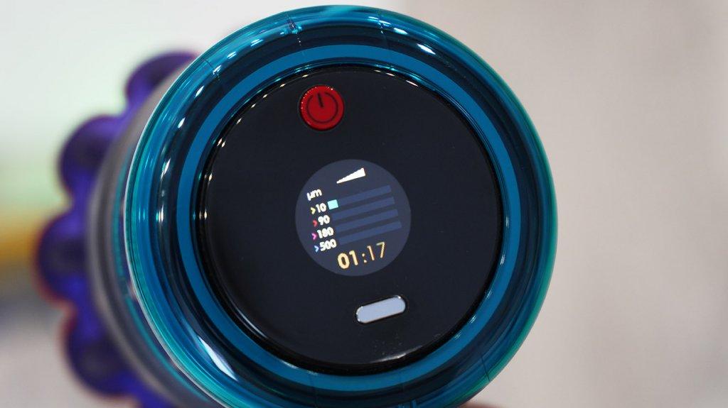 Dyson Gen5 Detect Absolute: Recuento de residuos