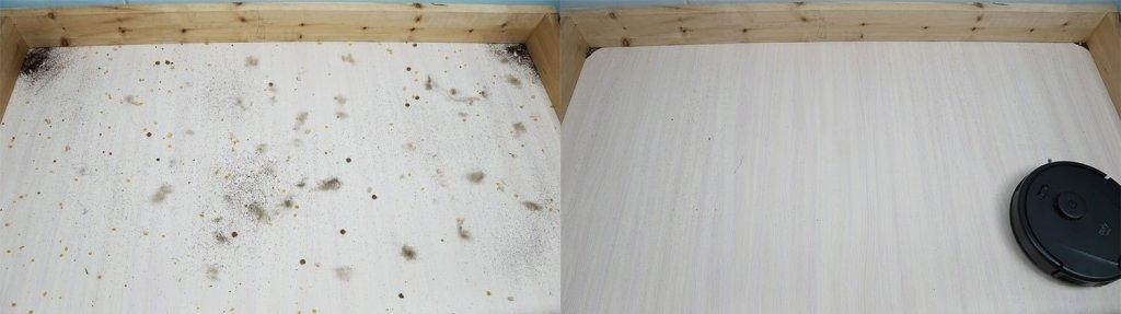 eufy L60: Sausas valymas