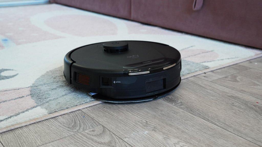 eufy L60: šlapias valymas ir kilimai