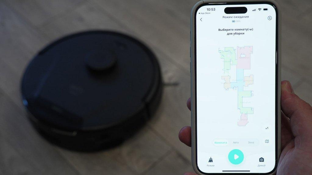 eufy L60: Valdymas per programėlę