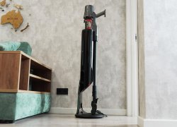 „Deerma DEM-T30W Station“: vertikalus dulkių siurblys su savaiminio valymo stotimi