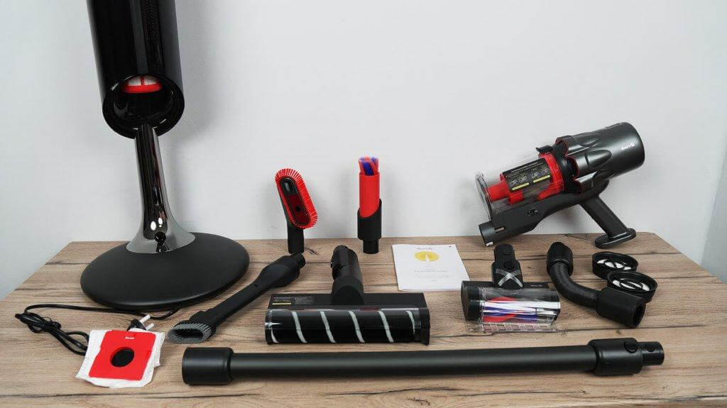 „Deerma DEM-T30W“ stotis: pakuotės turinys