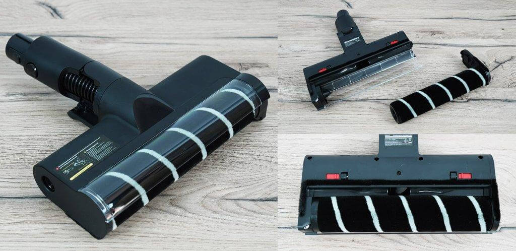 „Deerma DEM-T30W“ stotis: pagrindinis grindų antgalis