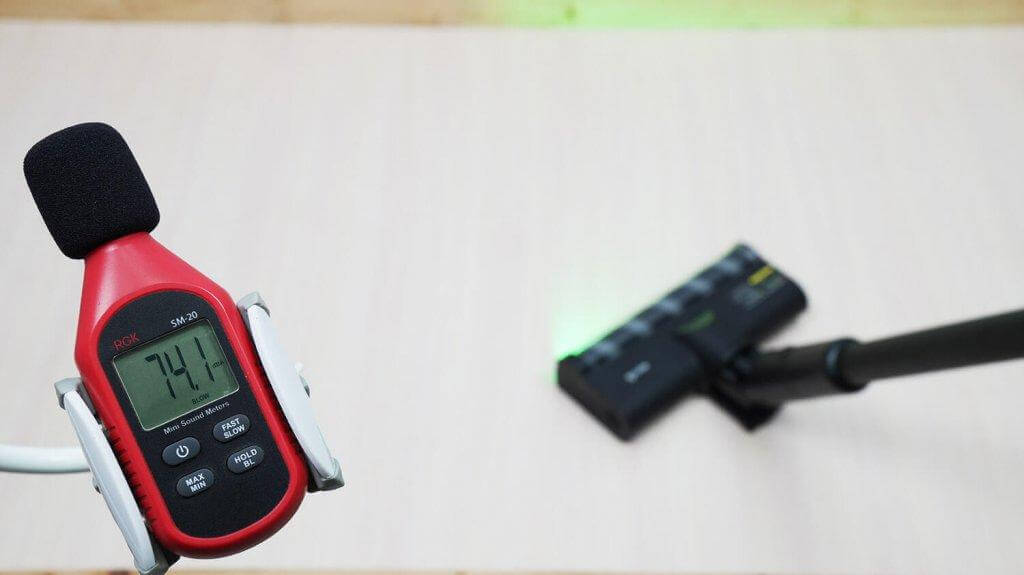 Estación Deerma DEM-T50W: Nivel de ruido