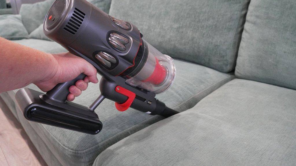 Estación Deerma DEM-T50W: Limpieza de sofás