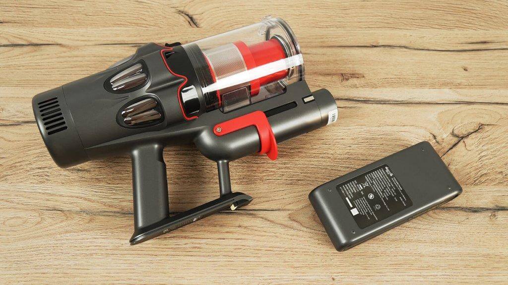 Estación Deerma DEM-T50W: Batería extraíble