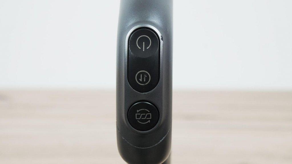 Deerma DEM-VX900W: Mygtukai ant rankenos