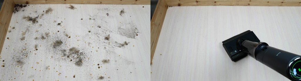 Deerma DEM-VX900W: Sausas valymas