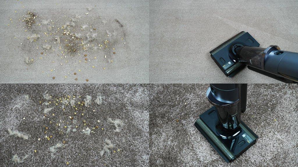 Deerma DEM-VX900W: Kilimų valymas