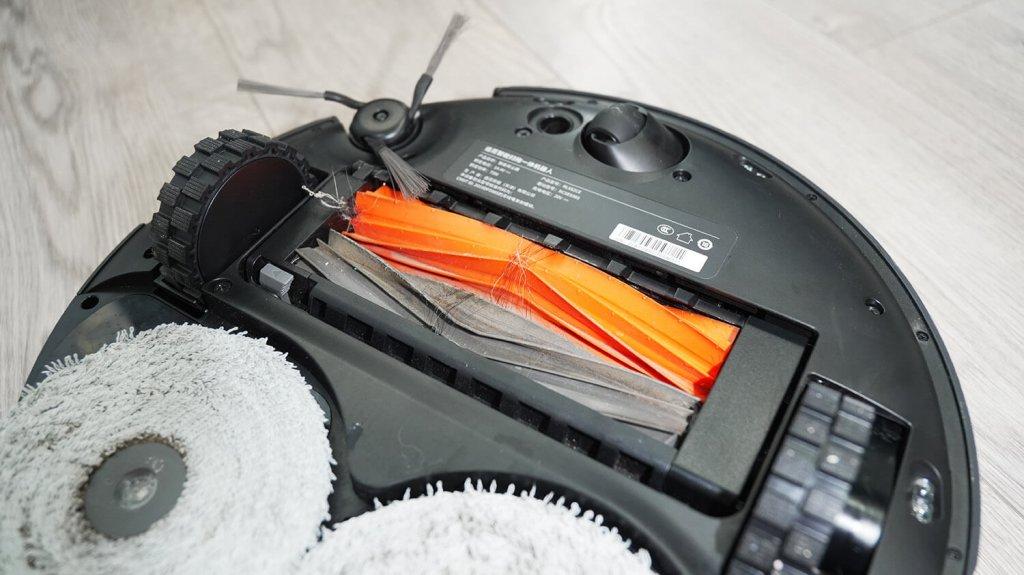 Dreame X40 Pro Ultra: šepetėlio būklė