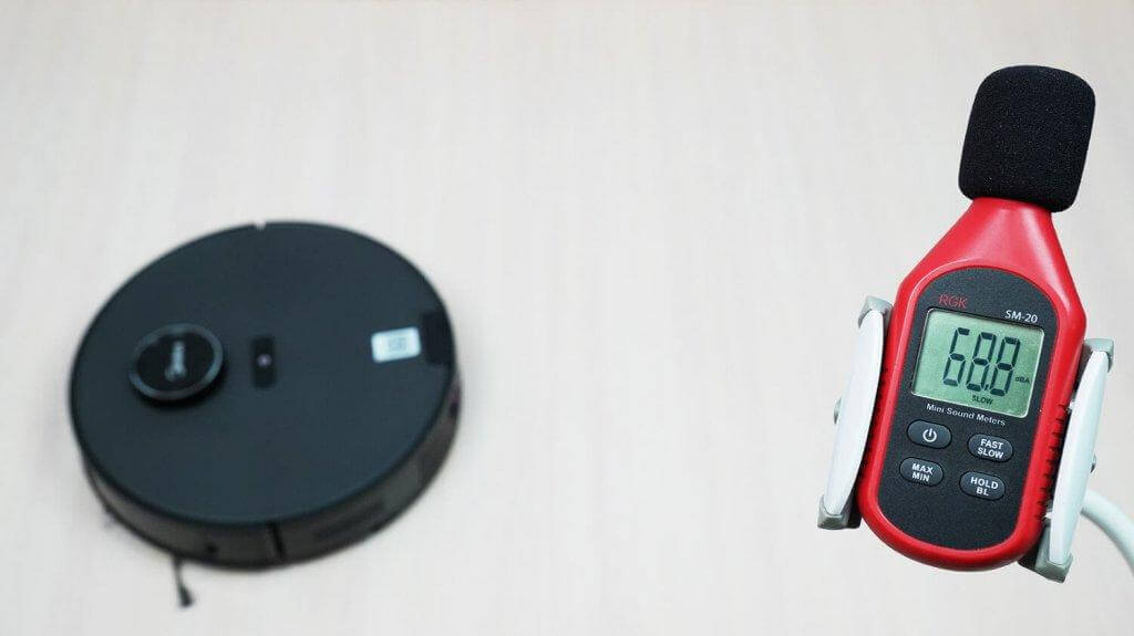 Midea VCR S10 Plus: triukšmo lygis