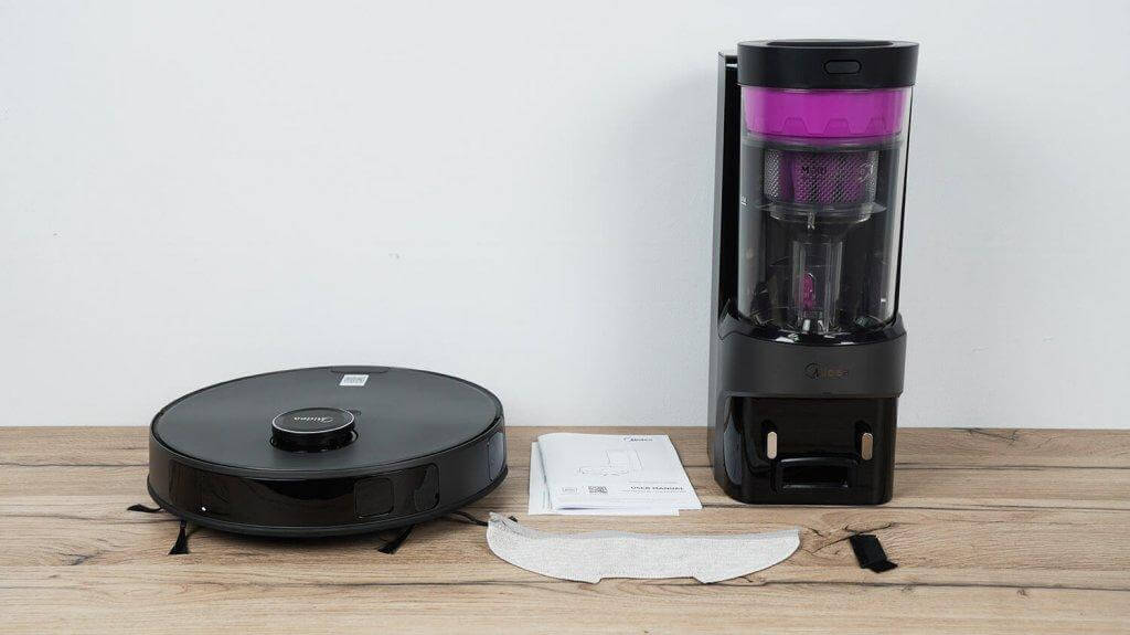 „Midea VCR S10 Plus“: pakuotės turinys