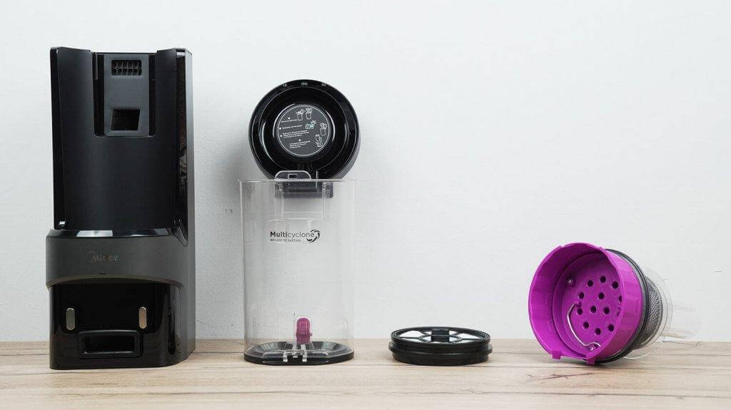 „Midea VCR S10 Plus“: nuimamas ciklonas