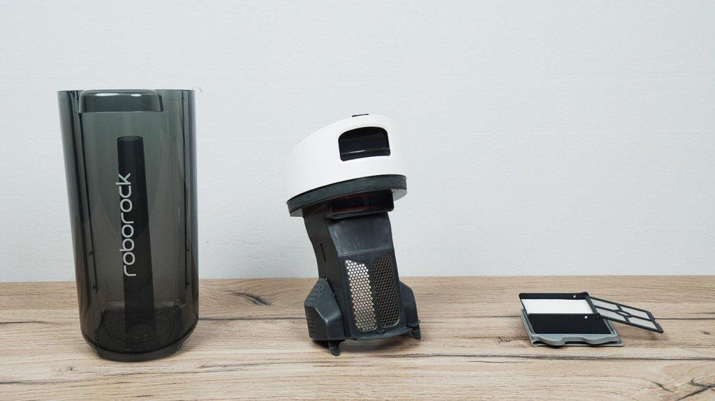 „Roborock Dyad Pro Combo“: filtravimo sistema bake