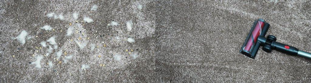 „Roborock Dyad Pro Combo“: vidutinio plauko kilimų valymas