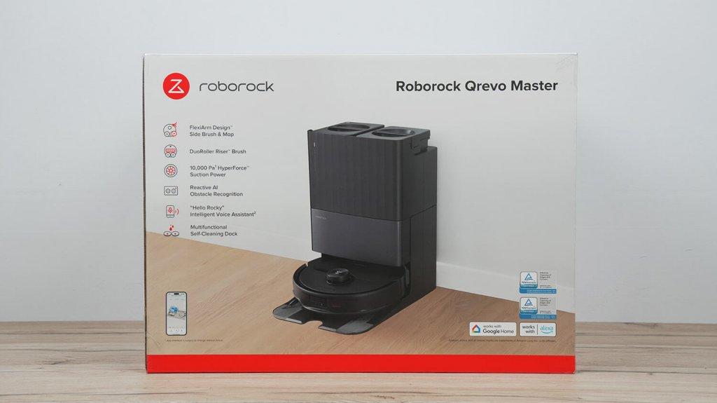 Roborock Qrevo meistras: dėžutė