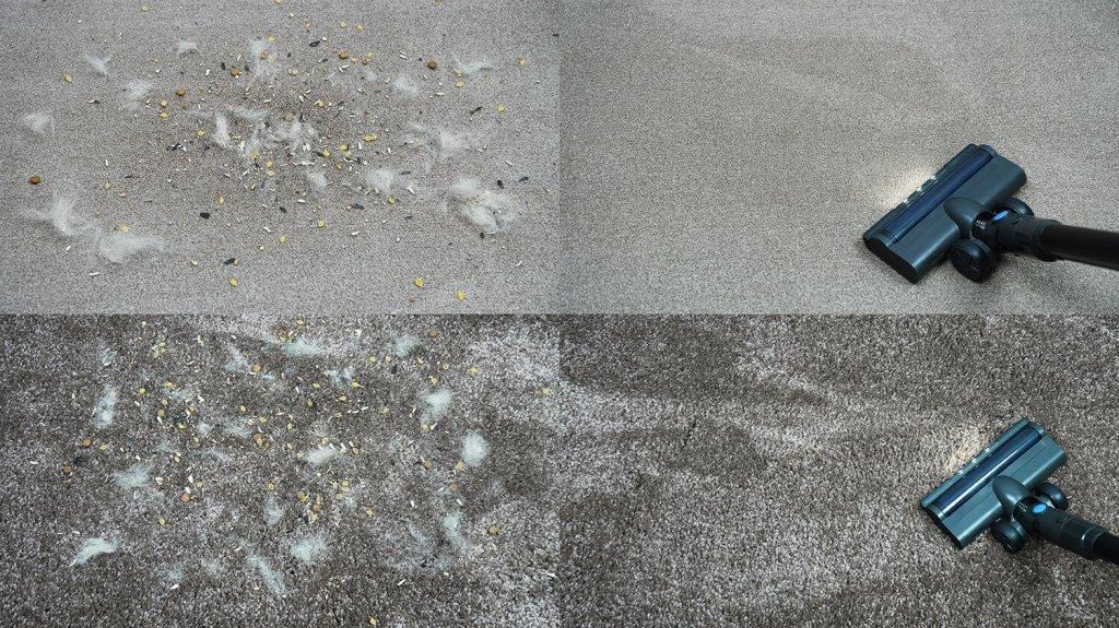 Dreame Trouver J30: Limpieza de alfombras