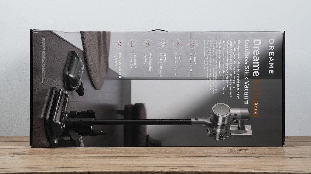 Dreame R20 Aqua: Dėžutė