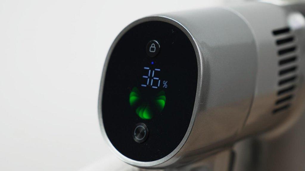 Dreame R20 Aqua: Ekranas