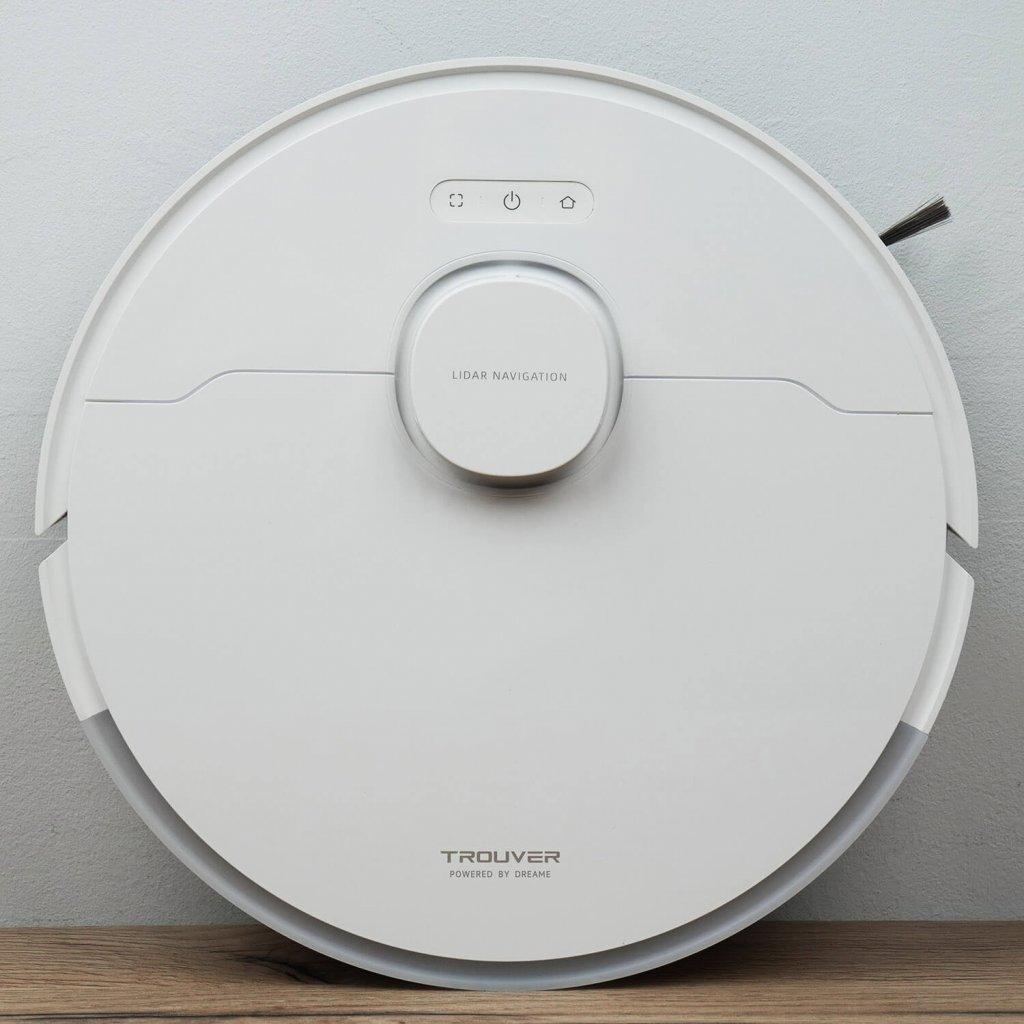 „Dreame Trouver S10“: vaizdas iš viršaus