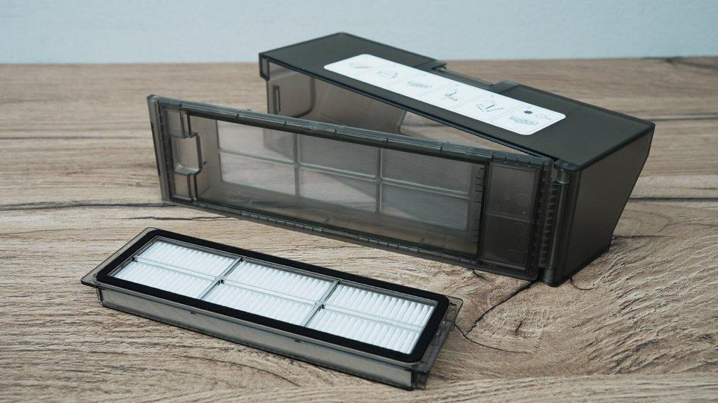 Dreame Trouver S10: filtravimo sistema