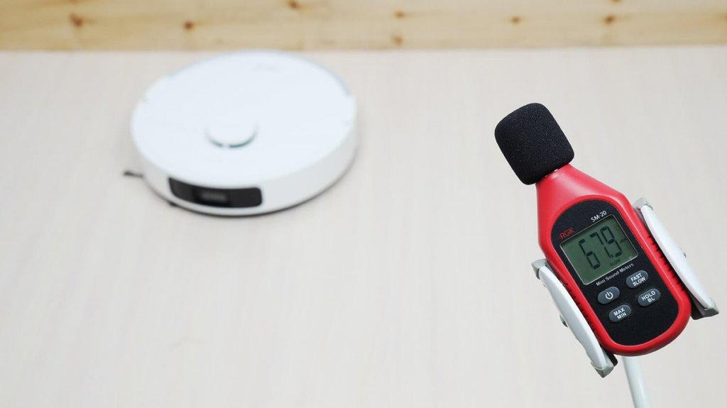 Dreame Trouver S10: triukšmo lygis