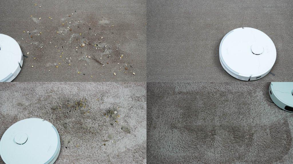 Dreame Trouver S10: kilimų valymas