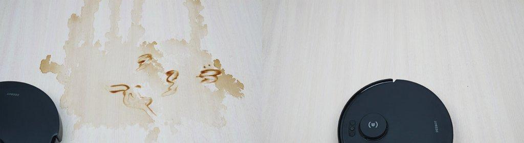 ECOVACS DEEBOT N20 Pro Plus: dėmių šalinimas