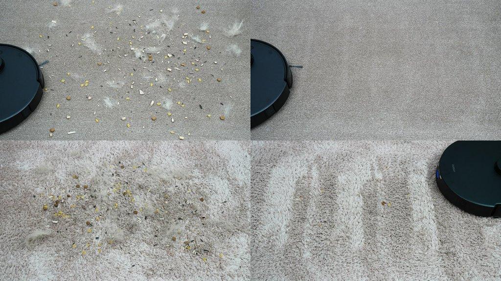 ECOVACS DEEBOT N20 Pro Plus: Kilimų valymas