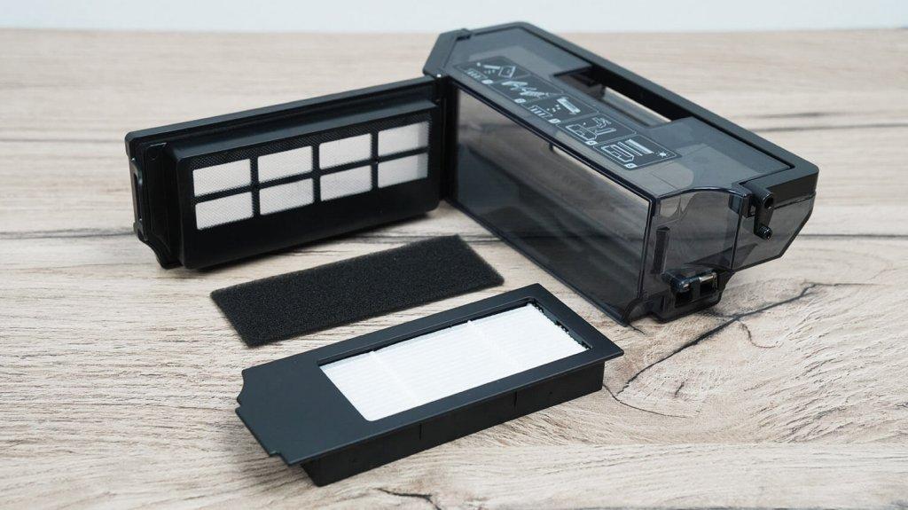 ECOVACS DEEBOT N20 Pro Plus: Filtravimo sistema