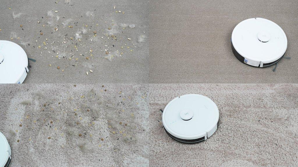 ECOVACS DEEBOT Y1 Pro: Kilimų valymas