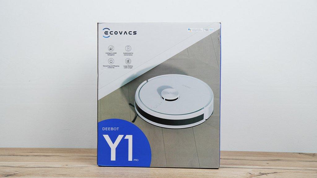 „ECOVACS DEEBOT Y1 Pro“: dėžutė