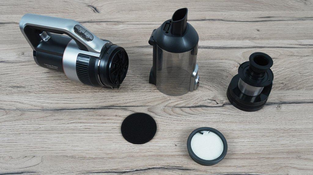 Jimmy HW11 Pro Max: Rankinis dulkių siurblio filtravimo sistema