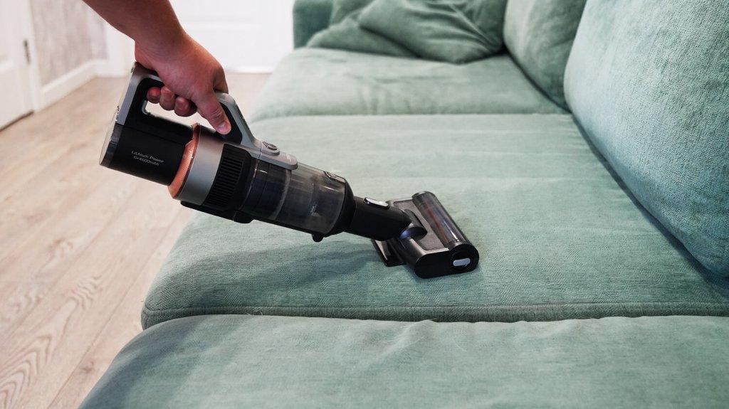 Jimmy HW11 Pro Max: minkštų baldų valymas