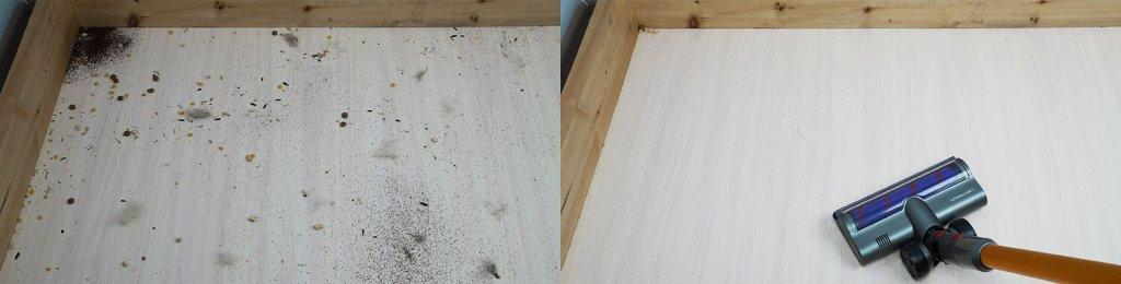 „Liectroux i10“: Šiukšlių surinkimas ant laminuotų grindų