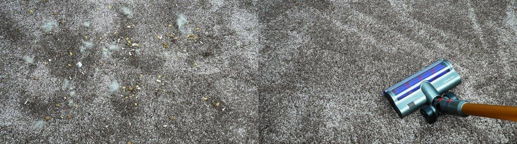 Liectroux i10: Kilimų valymas