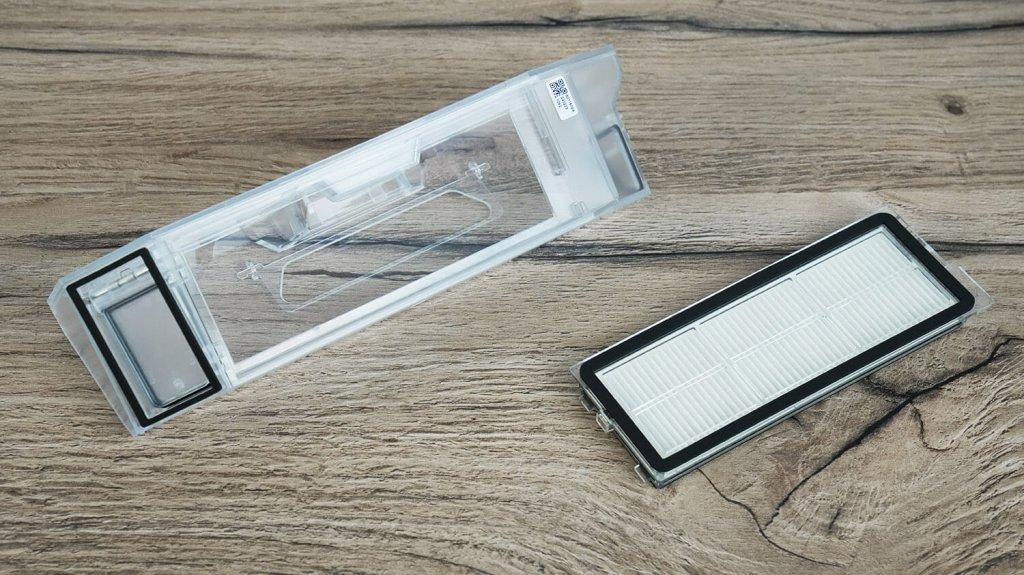 Roborock Qrevo S: filtravimo sistema