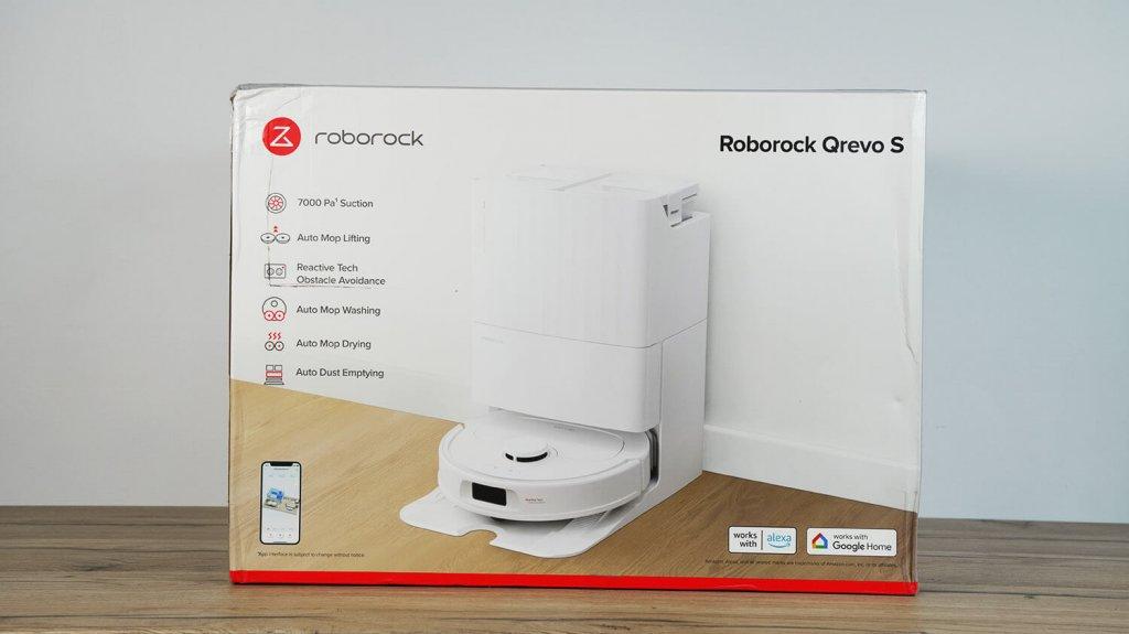 Roborock Qrevo S: Dėžutė