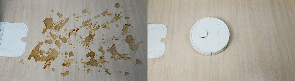 Roborock Qrevo S: sunkiai įveikiamų dėmių šalinimas