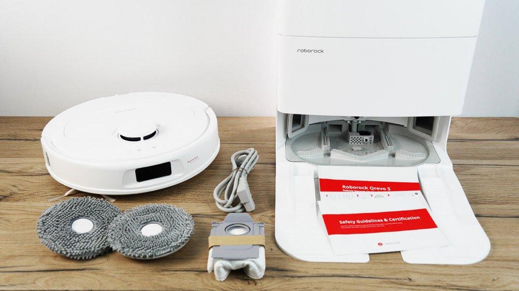 Roborock Qrevo S: Pakuotės turinys