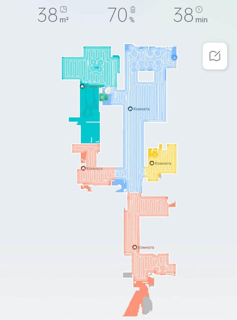 Roborock Qrevo S: Naršykite namuose