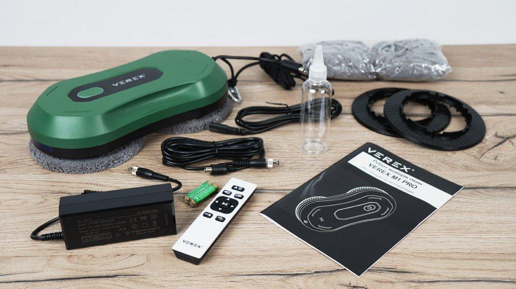 VEREX M1 PRO: Pakuotės turinys