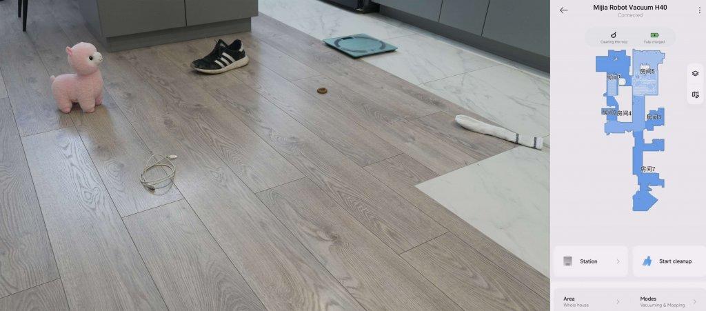 „Xiaomi Mijia H40“: objektų aptikimas ir vengimas