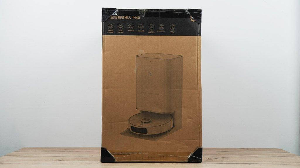 Xiaomi Mijia M40: dėžutė