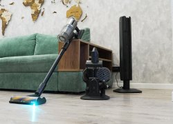 „Dreame Z40 Station“: GERIAUSIAS 2024 m. vertikalus dulkių siurblys! Savaime išsivalantis, 310 vatų, naujas šepetys.