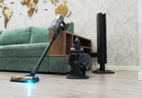 „Dreame Z40 Station“: GERIAUSIAS 2024 m. vertikalus dulkių siurblys! Savaime išsivalantis, 310 vatų, naujas šepetys.